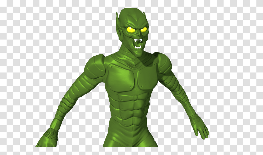 Pier Luc Simard Green Goblin Compositing, Alien, Toy Transparent Png