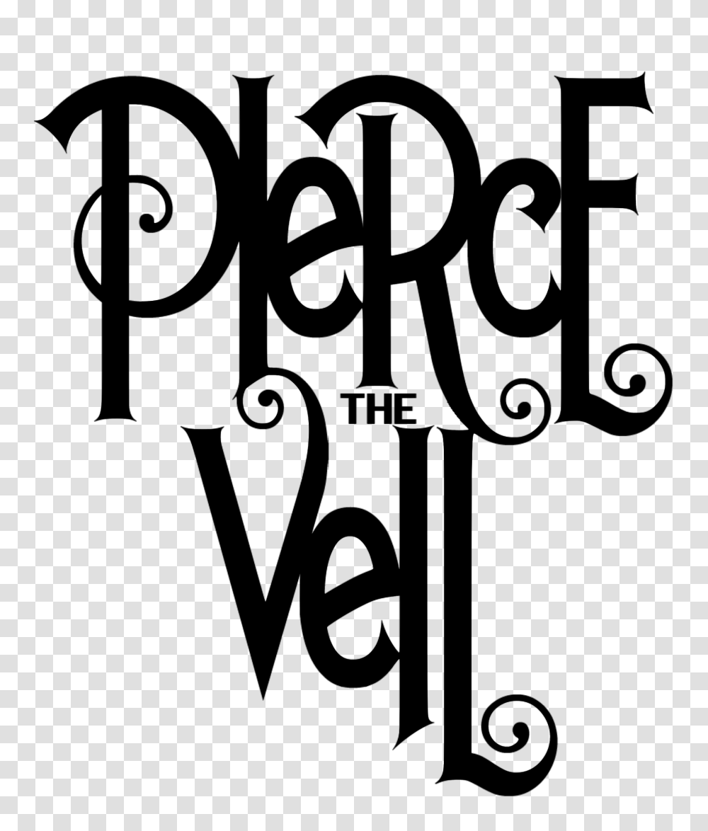 Pierce The Veil Logo, Gray, World Of Warcraft Transparent Png