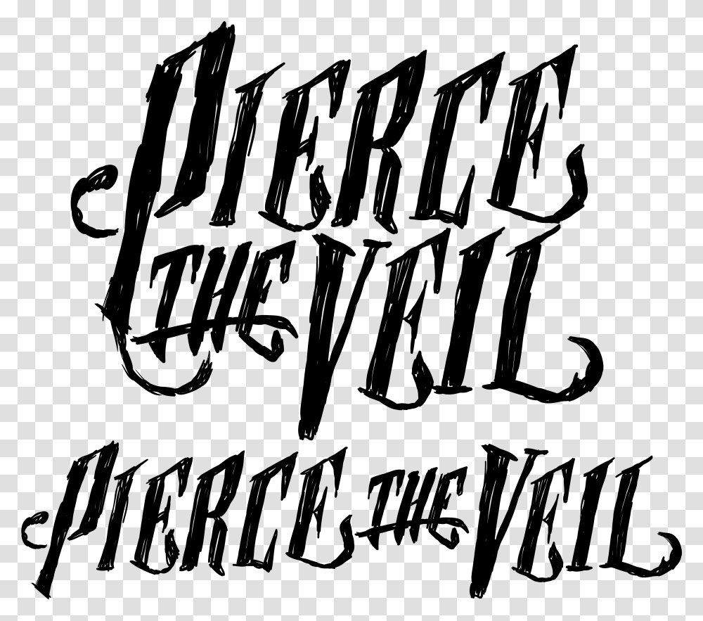 Pierce The Veil Logo Pierce The Veil Misadventures Tour, Gray, World Of Warcraft Transparent Png