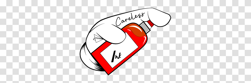 Piercing Care Details Ink Cartoon, Paint Container, Ketchup, Food, Tin Transparent Png