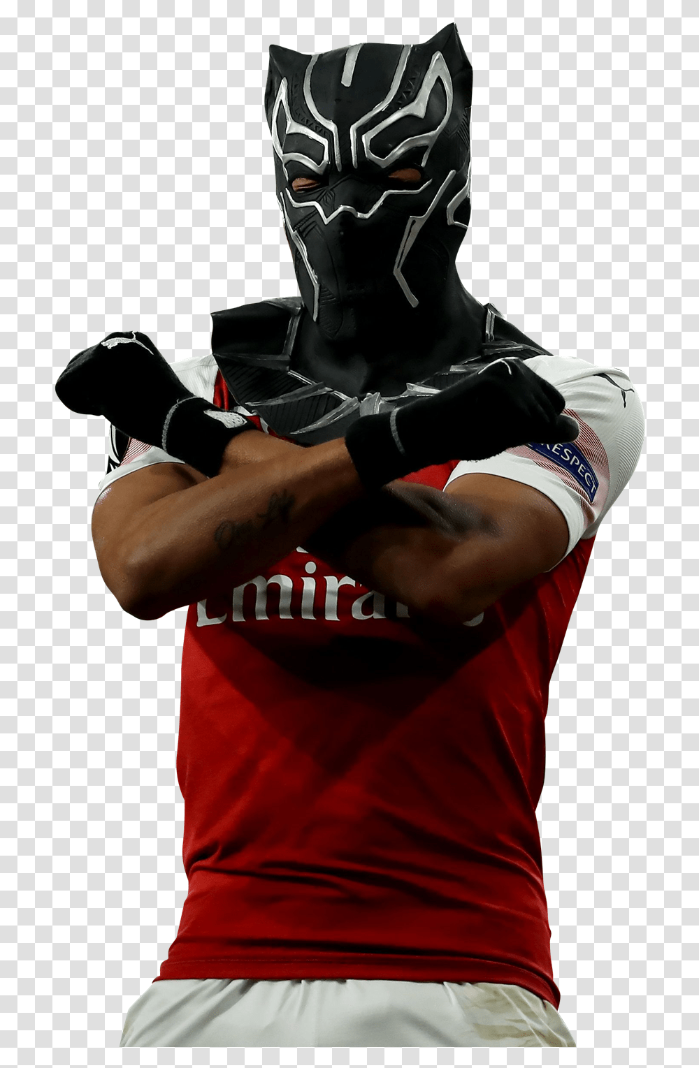 Pierre Emerick Aubameyangrender Aubameyang Black Panthers, Person, Sport, People Transparent Png