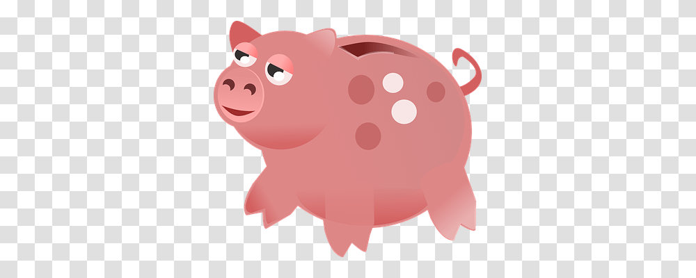 Pig Finance, Mammal, Animal, Piggy Bank Transparent Png