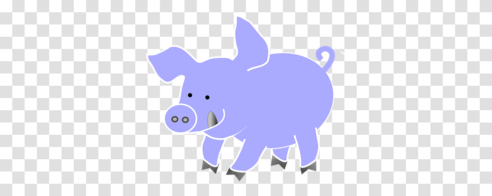 Pig Animals, Piggy Bank, Axe, Tool Transparent Png