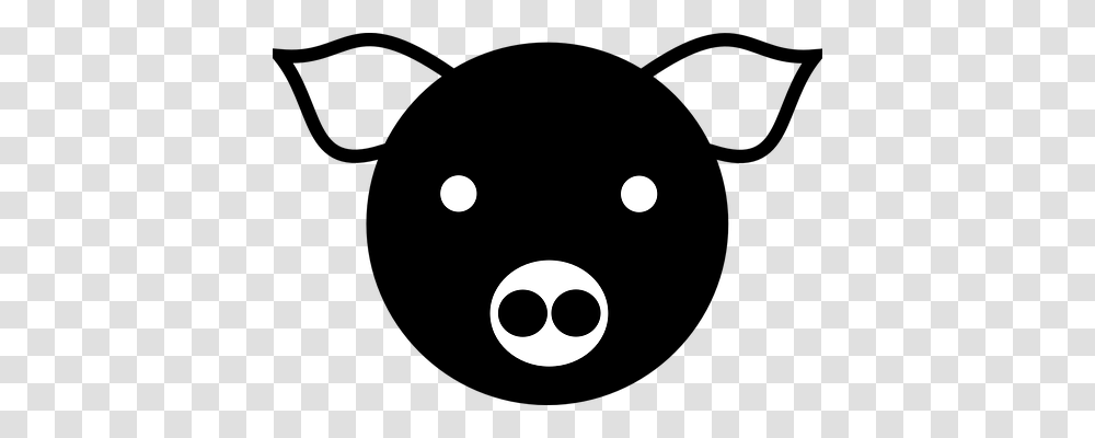 Pig Animals, Moon, Night, Astronomy Transparent Png
