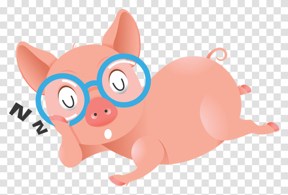 Pig Animated Clipart Clipartix Animated Pig Clipart, Toy, Mammal, Animal, Piggy Bank Transparent Png