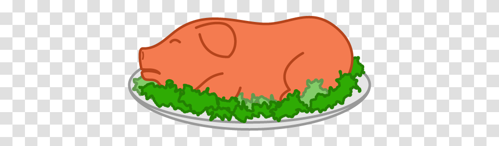 Pig Apple Cliparts 4 500 X 307 Webcomicmsnet Roasted Pig Cartoon, Birthday Cake, Food, Dish, Meal Transparent Png