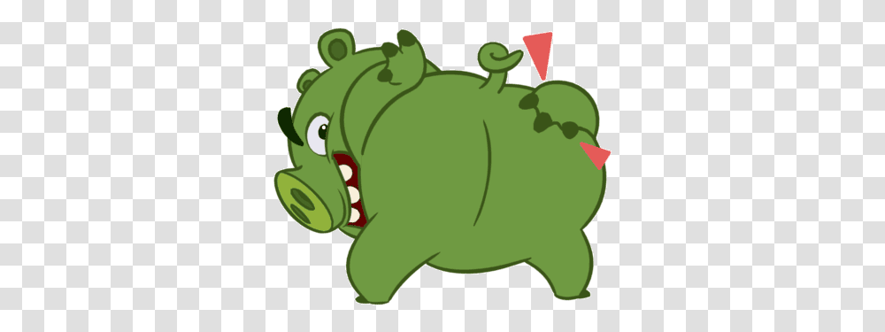 Pig Butt & Clipart Free Download Ywd Angry Birds Pig Butt, Animal, Mammal, Wildlife, Amphibian Transparent Png