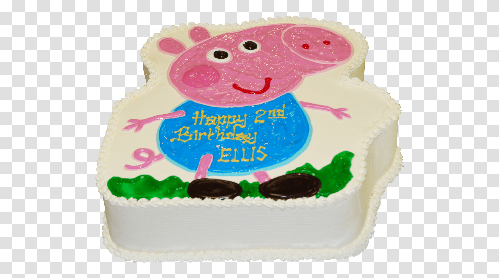 Pig Cake Birthday Cake, Dessert, Food Transparent Png