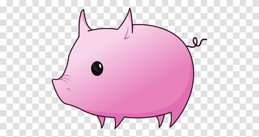 Pig Clip Art Free Vector, Mammal, Animal, Piggy Bank, Snout Transparent Png
