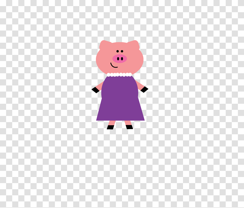 Pig Clipart Art, Female, Dress, Snowman Transparent Png