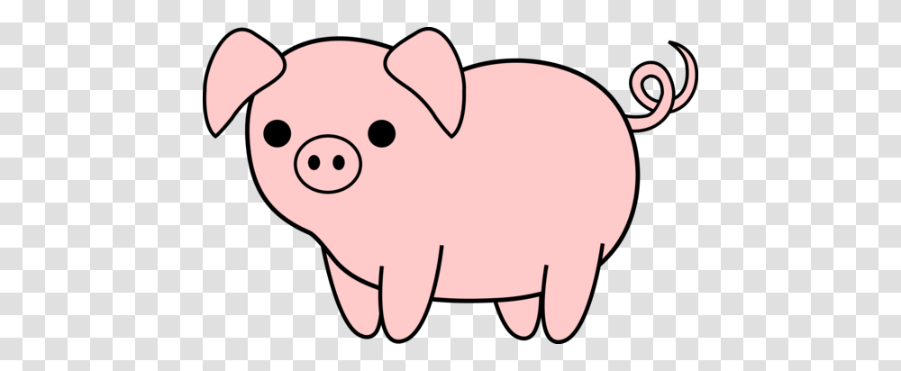 Pig Clipart Farm Animal, Piggy Bank, Mammal Transparent Png