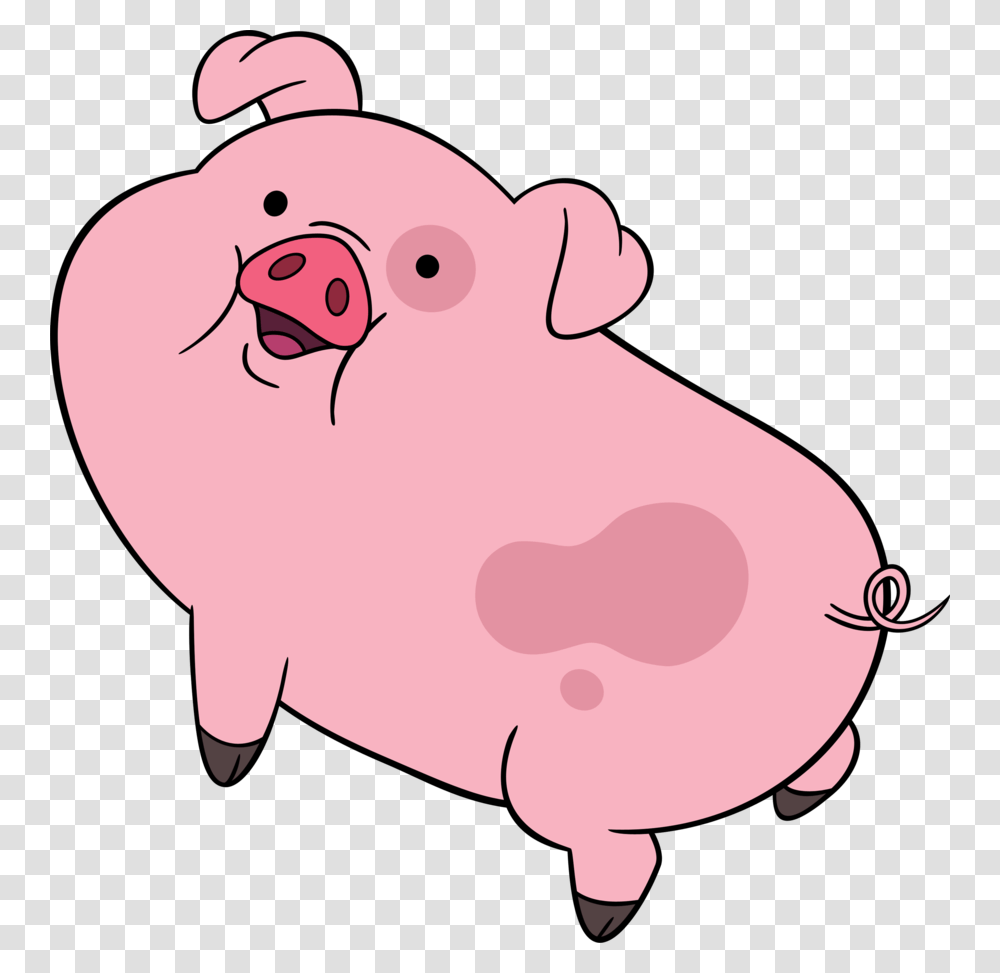 Pig Clipart Pencil And Color Pig Clipart Mabel's Pig Gravity Falls, Mammal, Animal, Hog, Piggy Bank Transparent Png