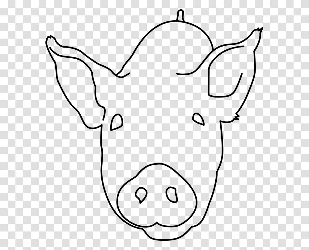 Pig Computer Icons Head Snout Drawing, Gray, World Of Warcraft Transparent Png