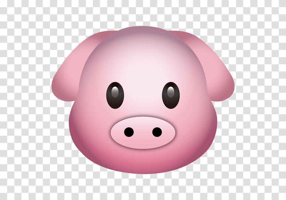 Pig Emoji Pig Emoji, Piggy Bank, Mammal, Animal, Toy Transparent Png