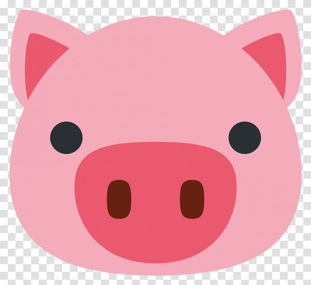 Pig Face Emoji Meaning With Pictures From A To Z Pig Emoji Discord, Piggy Bank Transparent Png