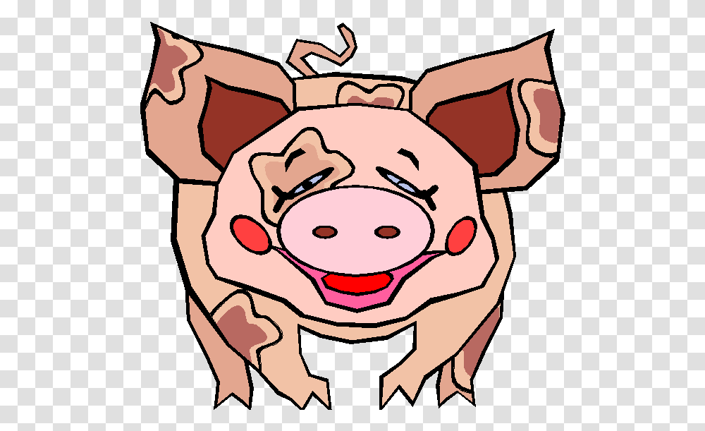 Pig, Face, Finger, Animal, Mammal Transparent Png