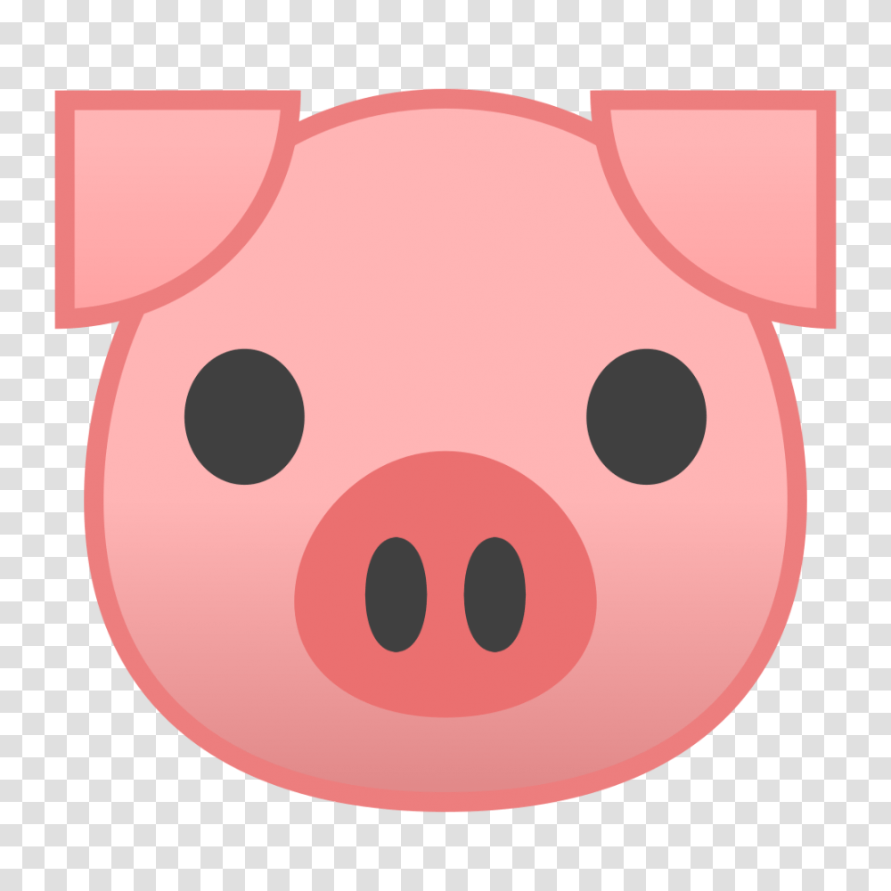 Pig Face Icon Noto Emoji Animals Nature Iconset Google, Piggy Bank Transparent Png