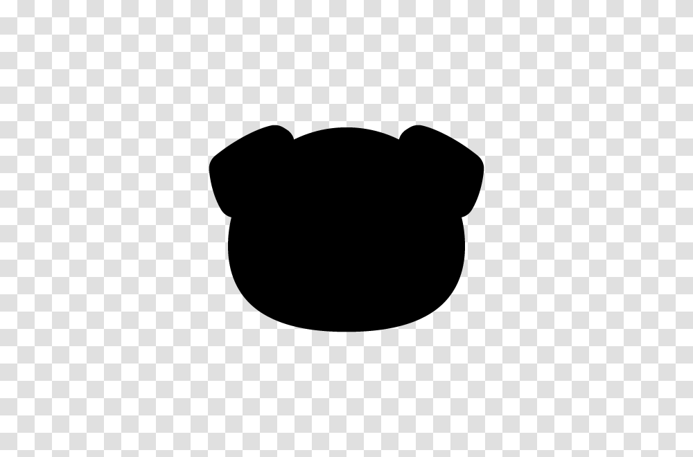 Pig Face Silhouette, Gray, World Of Warcraft Transparent Png