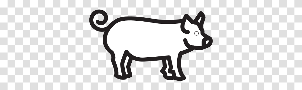 Pig Free Icon Of Selman Icons Animal Figure, Mammal, Bull, Wildlife, Buffalo Transparent Png