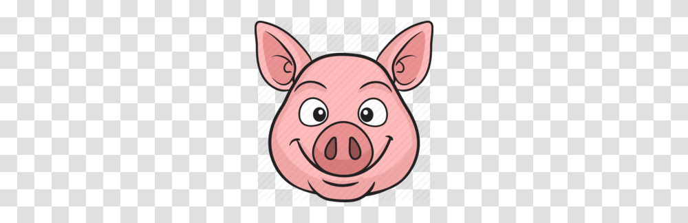 Pig Head Clipart, Mammal, Animal, Hog, Cat Transparent Png