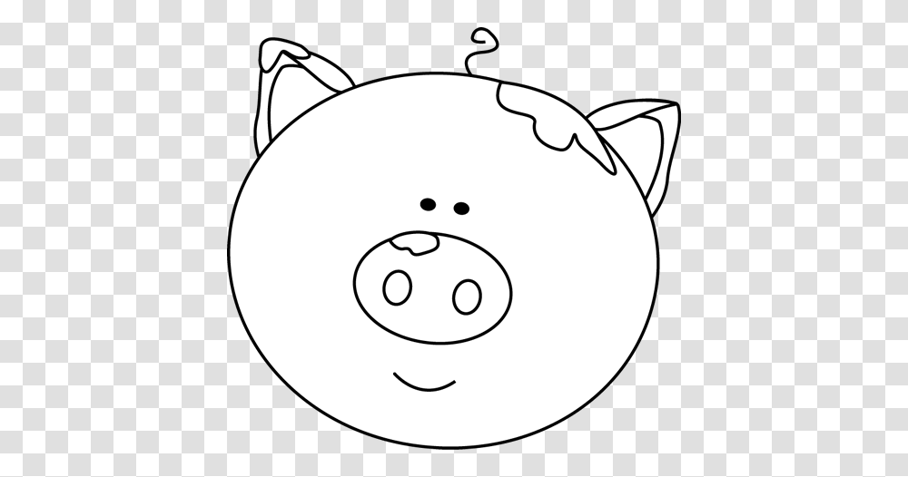 Pig Head Cliparts, Face, Stencil, Volleyball, Sport Transparent Png