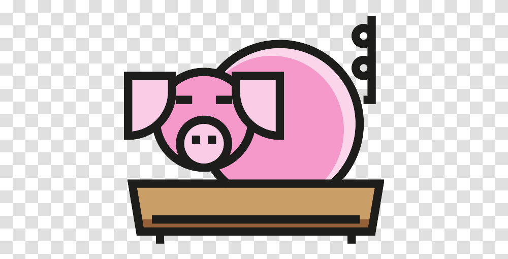 Pig Icon Scalable Vector Graphics, Text, Indoors Transparent Png