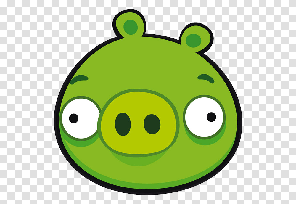Pig In Angry Birds Pig From Angry Birds, Green Transparent Png