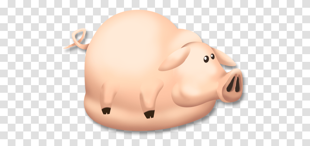 Pig In Hay Day, Piggy Bank, Mammal, Animal Transparent Png