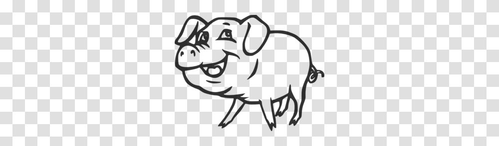 Pig Line Drawing Clip Art, Gray, World Of Warcraft Transparent Png