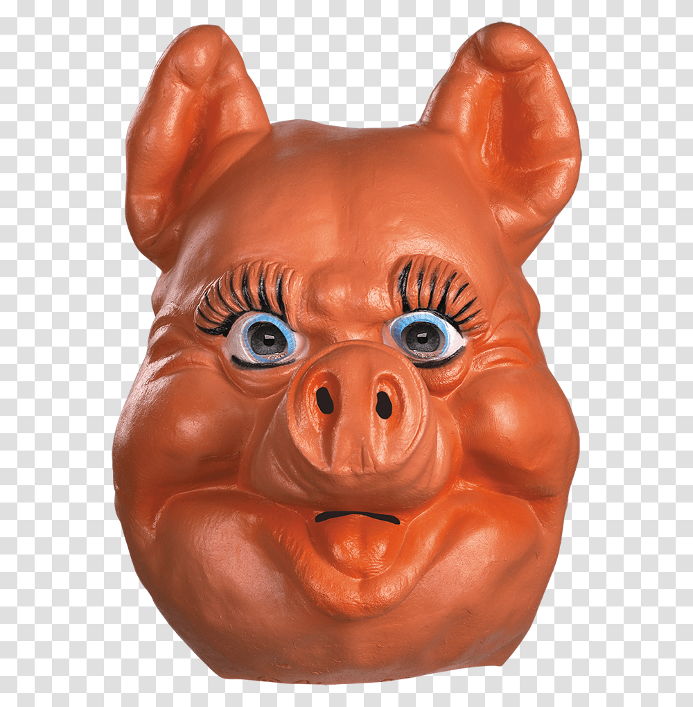 Pig Mask Pig Mask, Piggy Bank, Person, Human, Mammal Transparent Png