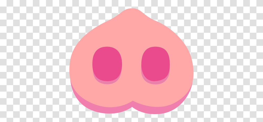 Pig Nose Emoji Dot, Heart, Mouth, Lip Transparent Png
