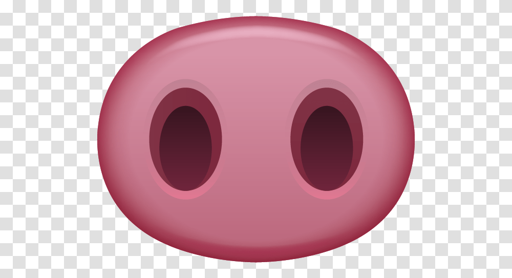 Pig Nose Emoji, Hole, Head, Sweets, Food Transparent Png
