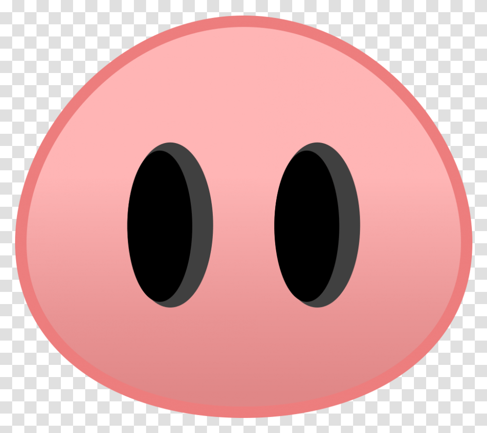 Pig Nose Emoji Pig Nose Emoji, Text, Number, Symbol, Disk Transparent Png