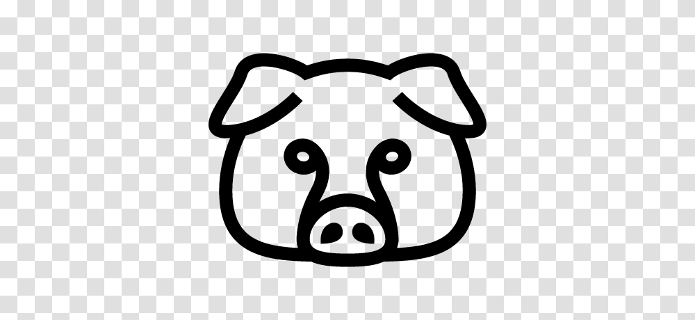 Pig Outline Group With Items, Gray, World Of Warcraft Transparent Png