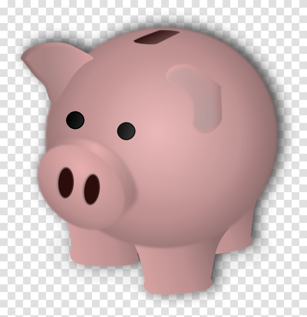 Pig Savings Box Animal Money Storage Cute Pig Money Box, Piggy Bank Transparent Png