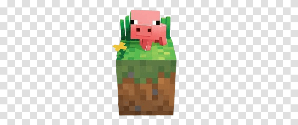 Pig Scpinkpig Pinkpig Minecraft Pink Animals Wall Decal, Toy, Green, Bottle, Bag Transparent Png