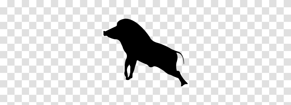 Pig Silhouette Sticker, Mammal, Animal, Dog, Pet Transparent Png