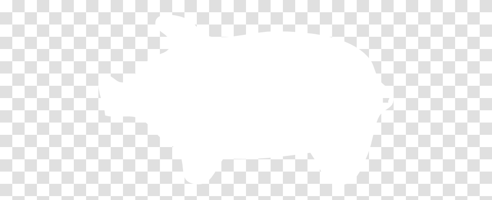 Pig White Outline Clip Art, Texture, White Board, Apparel Transparent Png