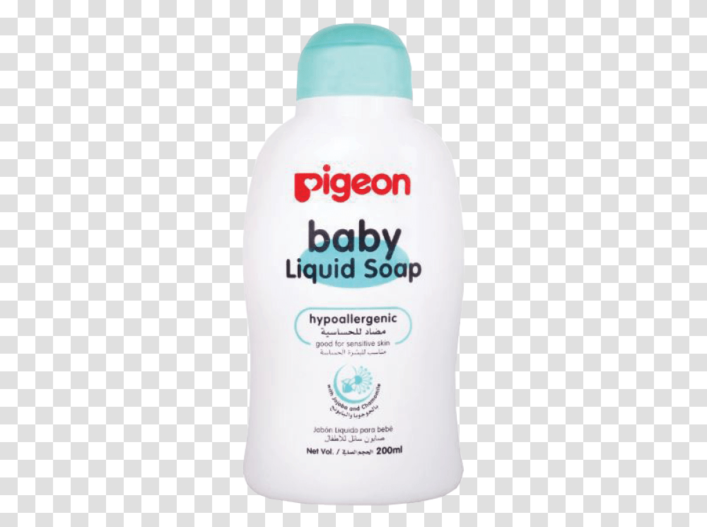 Pigeon Baby Liquid Soap, Bottle, Lotion, Snowman, Winter Transparent Png