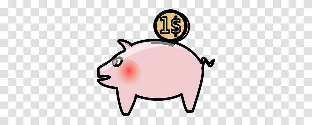 Piggy Bank Finance, Animal, Mammal Transparent Png