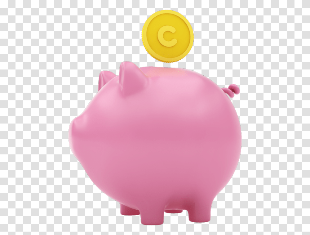 Piggy Bank, Balloon Transparent Png