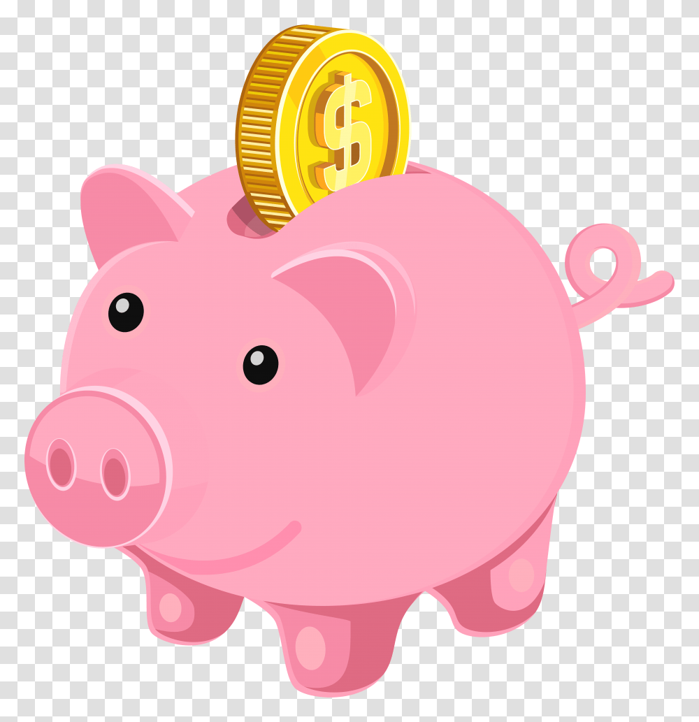 Piggy Bank Clip Art Transparent Png