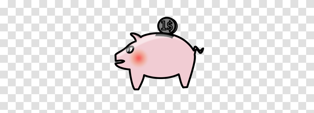 Piggy Bank Clipart Free, Mammal, Animal Transparent Png