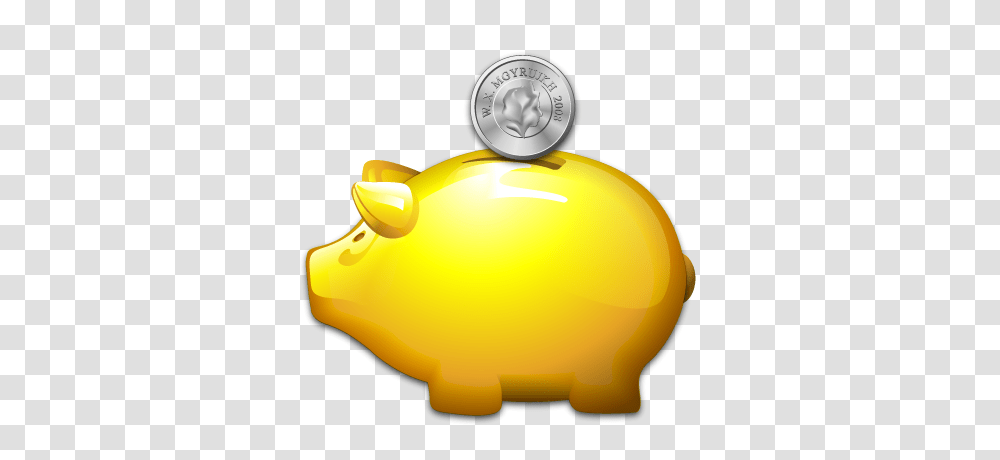 Piggy Bank, Coin, Money, Lamp Transparent Png