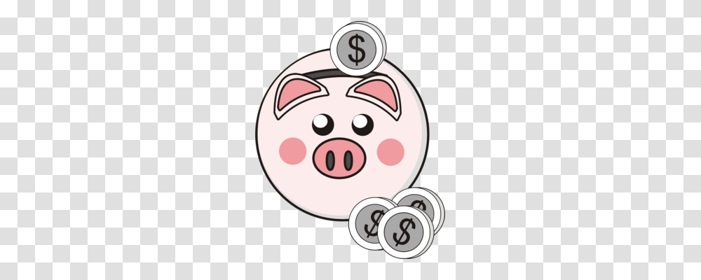 Piggy Bank Coin Money Saving Transparent Png