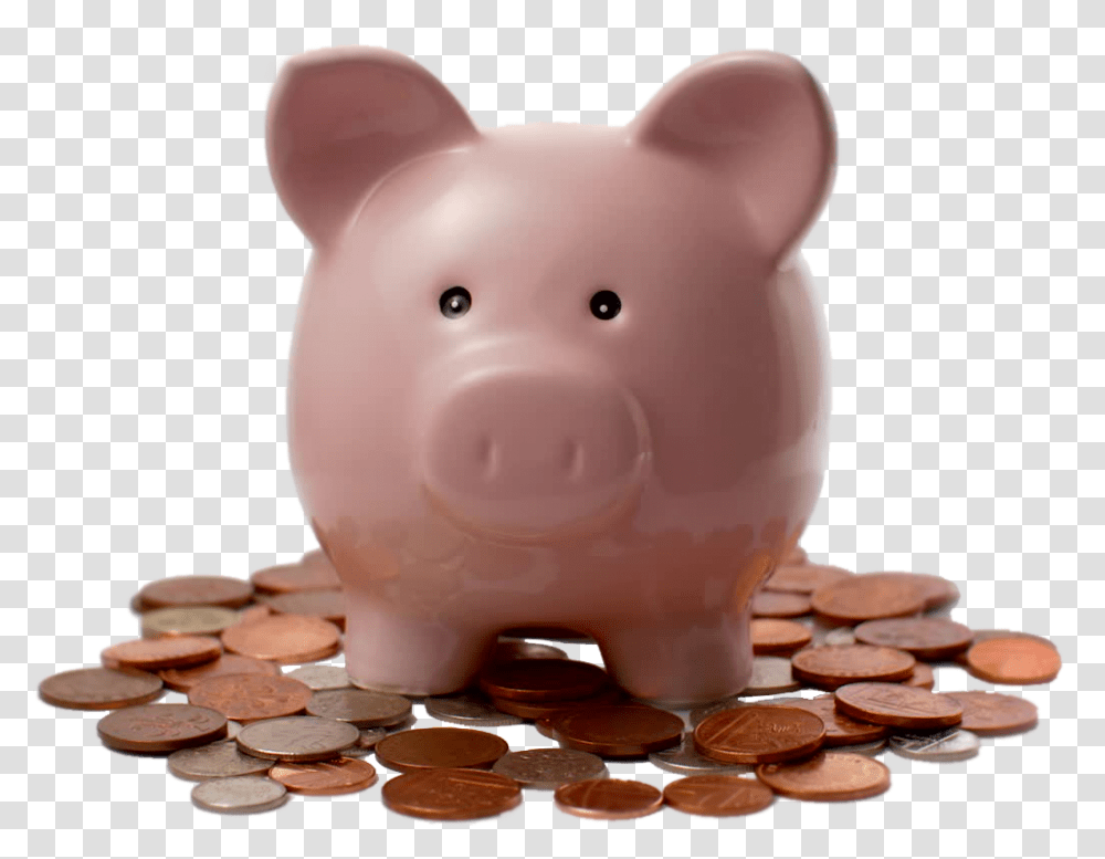 Piggy Bank, Coin, Money Transparent Png