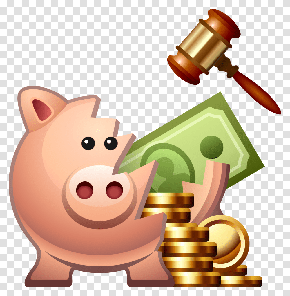 Piggy Bank, Eating, Food, Snowman, Winter Transparent Png