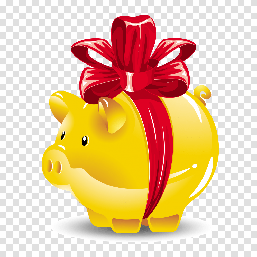 Piggy Bank, Gift Transparent Png