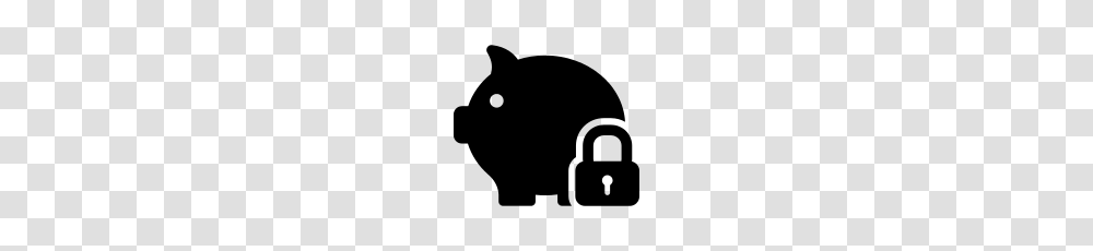 Piggy Bank Icon, Gray, World Of Warcraft Transparent Png