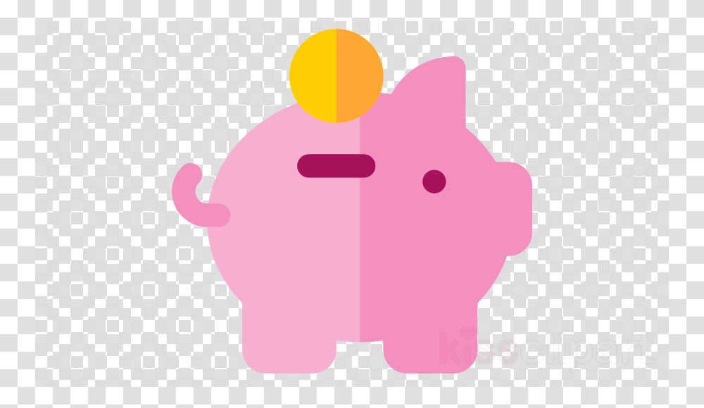 Piggy Bank Icon, Pillow, Cushion Transparent Png